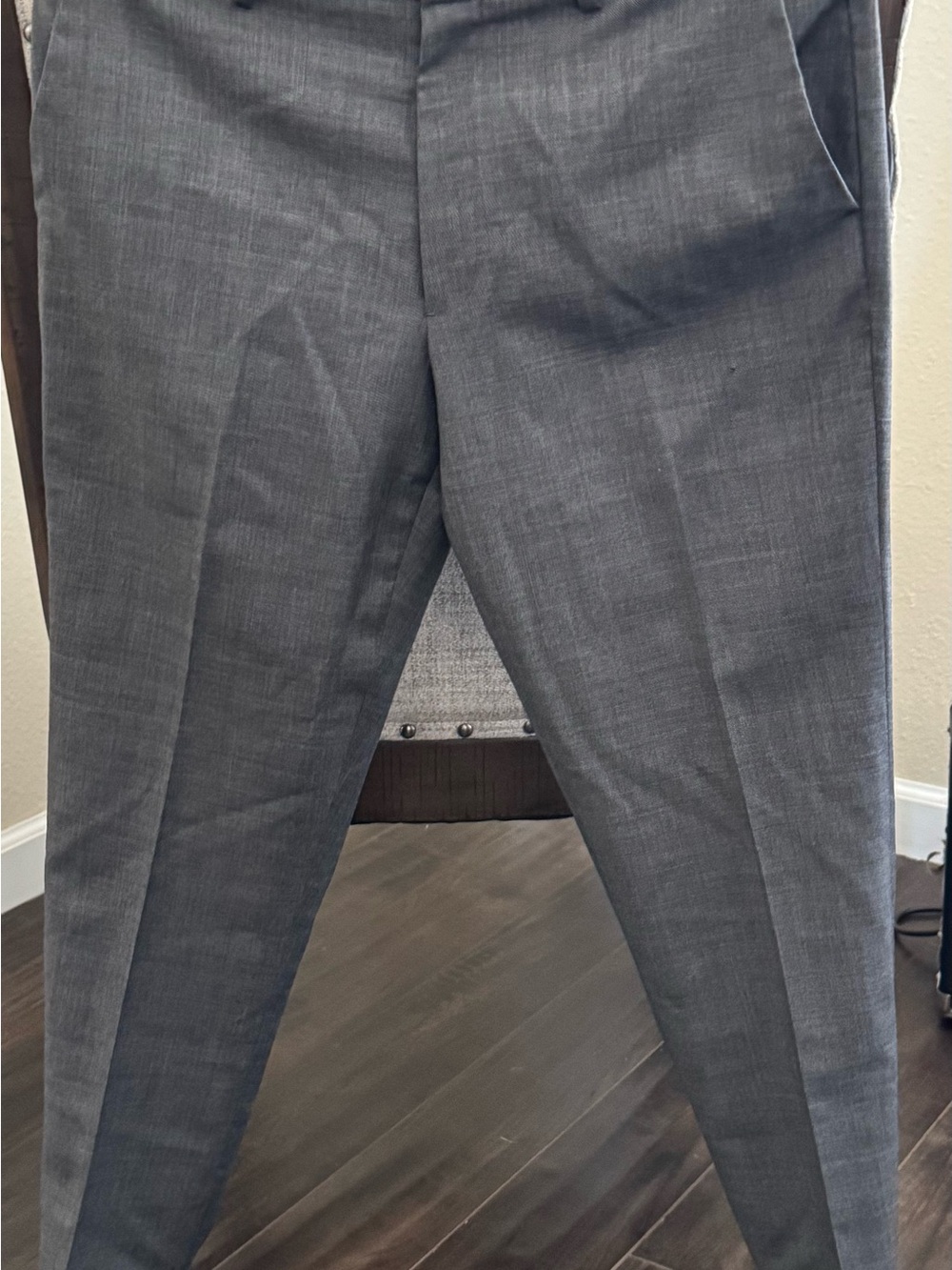 J.Crew Suit 3 Piece Gray Wool Men's 38R Jacket 32x30 Pants Vest M  Formal - Picture 6 of 11